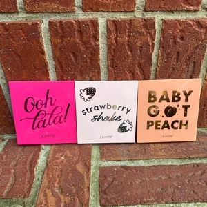 Colourpop 9 Pan Eye Shadow Pallets Lot 🍑 🍓 💕